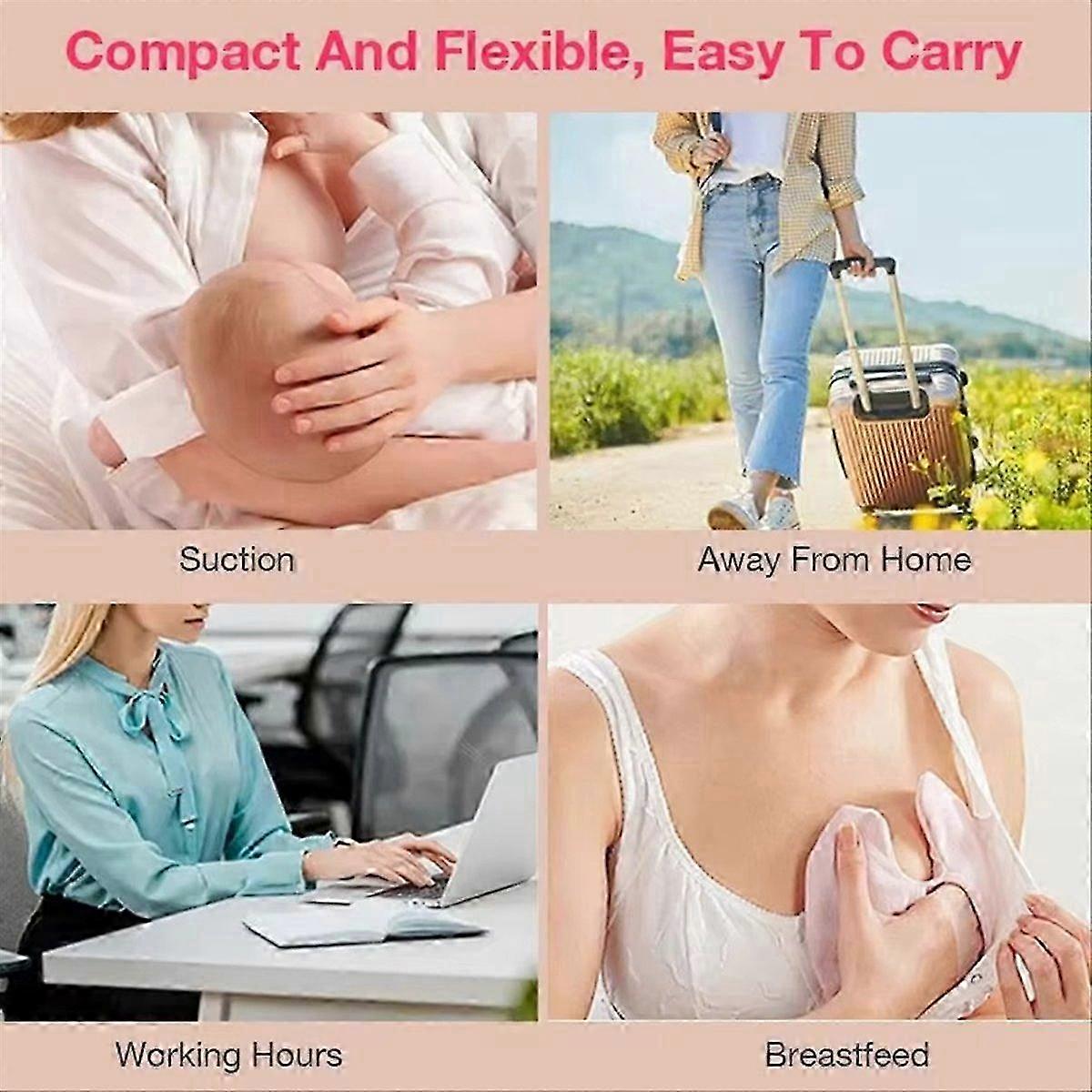 Portable Electric Breast Pump USB Chargable Silent Milk Extractor