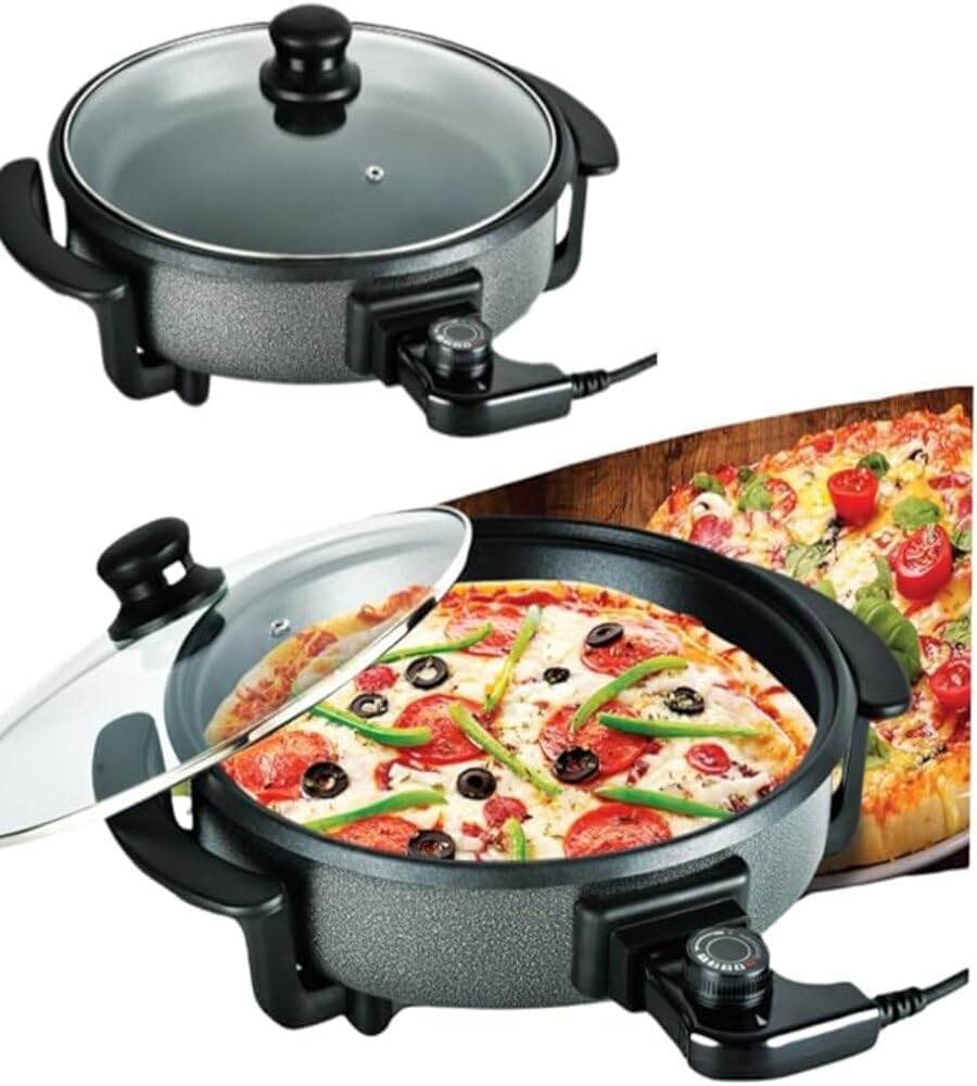 Electric Pizza Pan, Multifunctional Cooking Pan