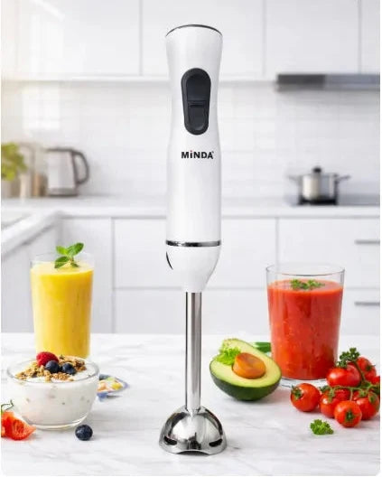 Minda 600W Professional Hand Blender – Stainless Steel Immersion Stick Mixer