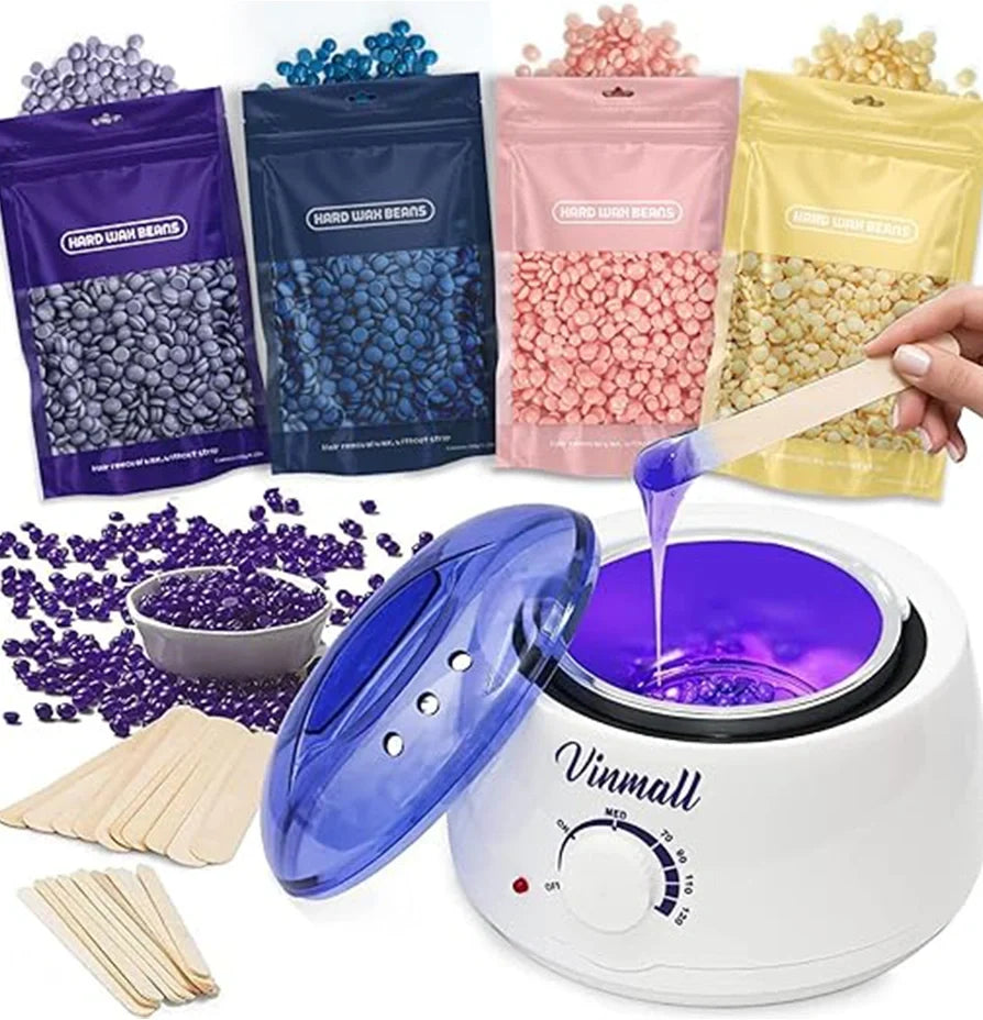 Wax Warmer Hair Removal Kit