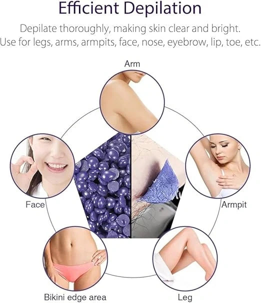 Wax Warmer Hair Removal Kit